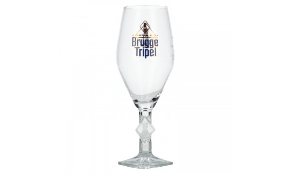 Brugge Tripel Bierglas with calibration