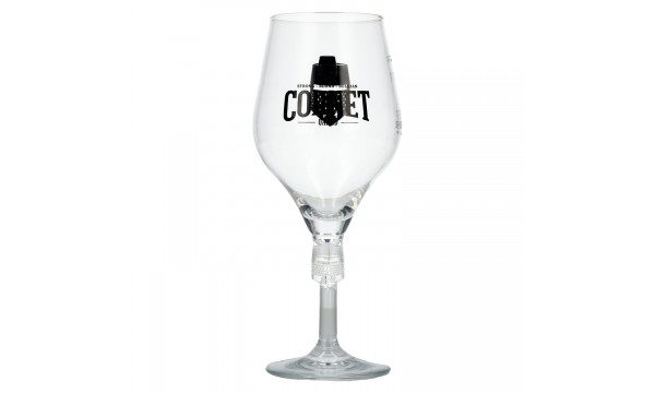 Cornet glass with calibration
