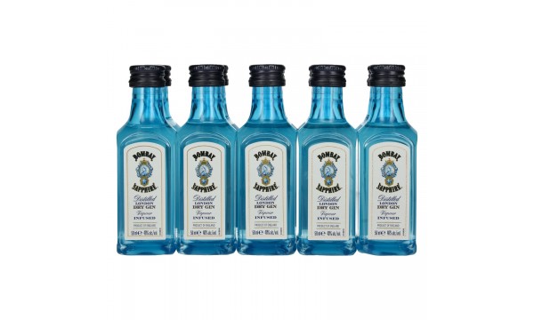 Bombay SAPPHIRE London Dry Gin 40% Vol. 10x0,05l PET