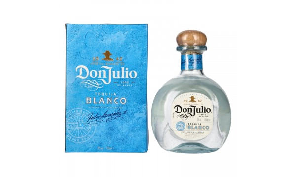 Don Julio Tequila Blanco 100% Agave 38% Vol. 0,7l dovanų dėžutėje