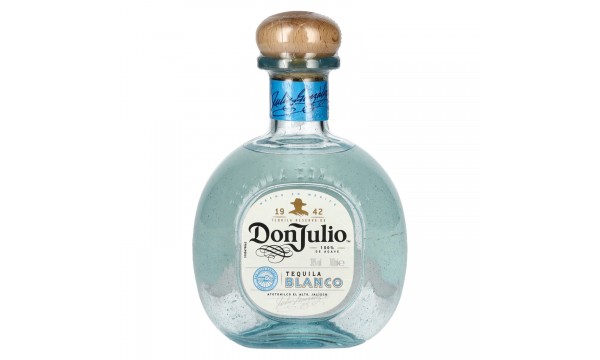 Don Julio Tequila Blanco 100% Agave 38% Vol. 0,7l