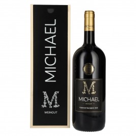 MICHAEL Cabernet Sauvignon Burgenland 2022 14% Vol. 1,5l medinėje dėžėje, sausas