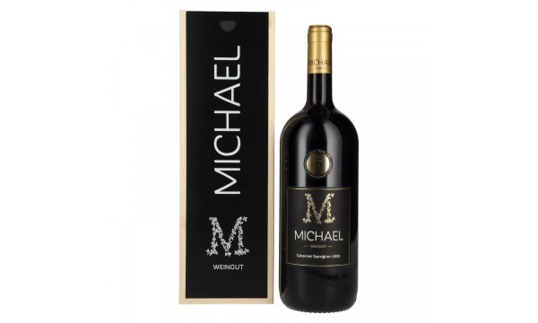 MICHAEL Cabernet Sauvignon Burgenland 2022 14% Vol. 1,5l medinėje dėžėje, sausas