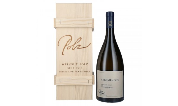 Polz Sauvignon Blanc Südsteiermark Ehrenhausen DAC 2022 13% Vol. 1,5l medinėje dėžutėje, sausas Polz Sauvignon Blanc Südsteiermark Ehrenhausen DAC 2022 13% Vol. 1,5l medinėje dėžutėje, sausas