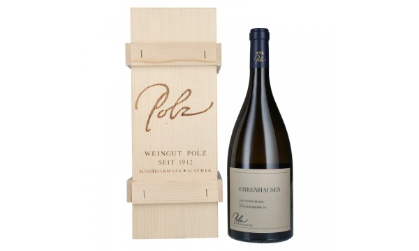 Polz Sauvignon Blanc Südsteiermark Ehrenhausen DAC 2024 12,5% Vol. 1,5l medinėje dėžutėje, sausas Polz Sauvignon Blanc Südsteiermark Ehrenhausen DAC 2024 12,5% Vol. 1,5l medinėje dėžutėje, sausas