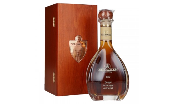 Dellavalle Grappa barikėje da PICOLIT 2007 42% Vol. 0,7l medinėje dėžutėje