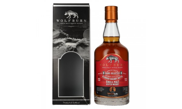 Wolfburn VIBRANT STILLS 10 Years Old Oloroso Sherry Butts 57,8% Vol. 0,7l dovanų dėžutėje