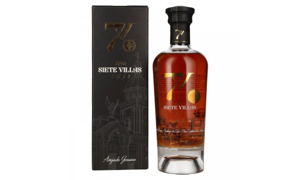 Ron 7 Siete Villas 1511 Añejado Genuino Rum 40% Vol. 0,7l dovanų dėžutėje