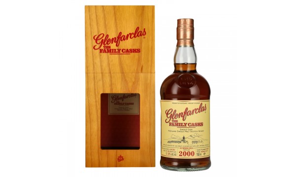 Glenfarclas THE FAMILY CASKS Single Cask SUMMER 2024 Sherry Butt #3287 2000 51,8% Vol. 0,7l medinėje dėžutėje