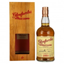 Glenfarclas THE FAMILY CASKS Single Cask SUMMER 2024 Plain Butt #1972 2003 55,5% Vol. 0,7l medinėje dėžutėje