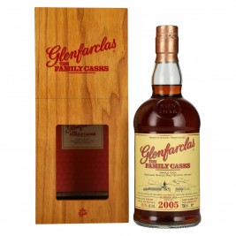 Glenfarclas THE FAMILY CASKS Single Cask SUMMER 2024 Sherry Butt #2462 2005 59,3% Vol. 0,7l medinėje dėžėje