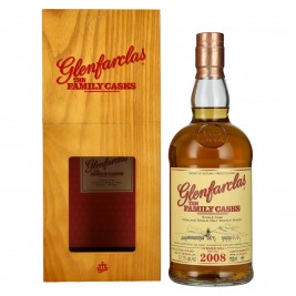 Glenfarclas THE FAMILY CASKS Single Cask SUMMER 2024 Plain Butt #2112 2008 57,7% Vol. 0,7l medinėje dėžutėje