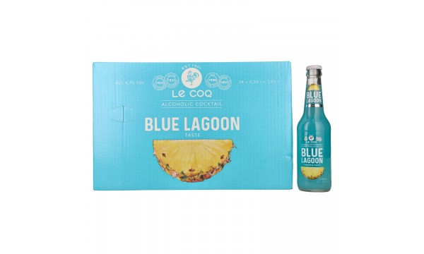 Le Coq BLUE LAGOON 4,7% Vol. 24x0,33l Le Coq BLUE LAGOON 4,7% Vol. 24x0,33l