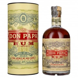 Don Papa 7 Years Old Small Batch Rum - Old Edition 40% Vol. 0,7l dovanų dėžutėje