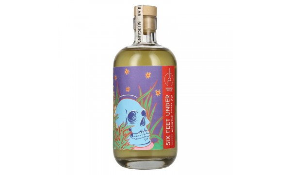 Burgundy Distilab Absinth Six Feet Under 72% Vol. 0,5l