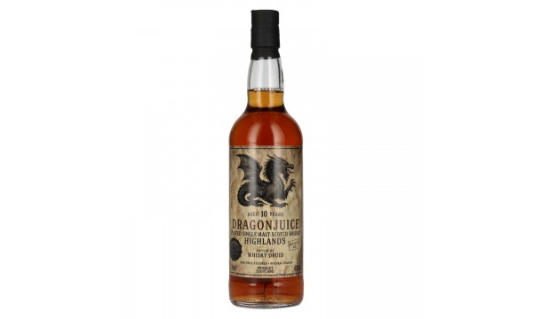 Whisky Druid 10 Years Old DRAGONJUICE Single Malt Scotch Whisky Batch #2 50,2% Vol. 0,7l Whisky Druid 10 Years Old DRAGONJUICE Single Malt Scotch Whisky Batch #2 50,2% Vol. 0,7l