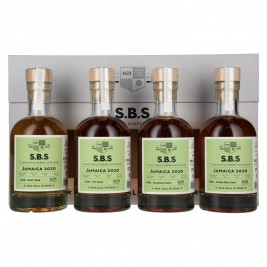 1423 S.B.S JAMAICA Experimental Cask Series 2020 57% Vol. 4x0,2l dovanų dėžutėje