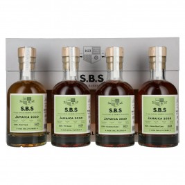 1423 S.B.S JAMAICA Experimental Cask Series 2020 57% Vol. 4x0,2l dovanų dėžutėje