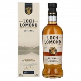 Loch Lomond ORIGINAL Smoothed To Perfection Single Malt 40% Vol. 0,7l dovanų dėžutėje