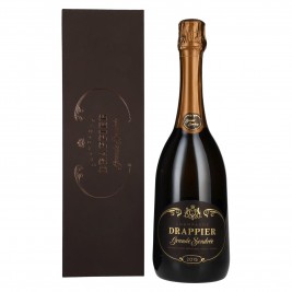 Drappier Champagne Grande Sendrée 2015 12% Vol. 0,75l dovanų dėžutėje, briutas