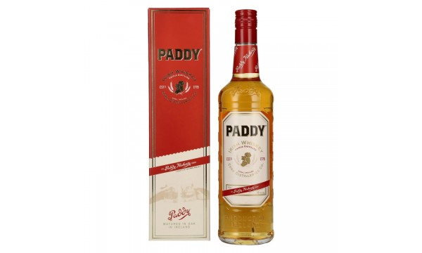 Paddy Irish Whiskey 40% Vol. 0,7l dovanų dėžutėje Paddy Irish Whiskey 40% Vol. 0,7l dovanų dėžutėje