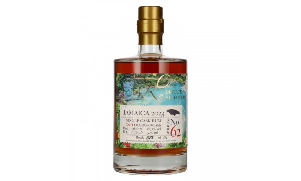 RUM CLUB PRIVATE SELECTION Jamaica Single Cask Rum Edition 62 2023 63,5% Vol. 0,5l