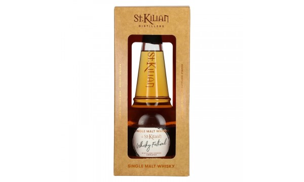 St. Kilian FESTIVAL EDITION Distillers Choice Unpeated Single Malt Whisky 53,6% Vol. 0,5l dovanų dėžutėje