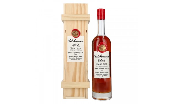 Vieil Armagnac Delord Vintage Récolte 2007 40% Vol. 0,7l medinėje dėžėje Vieil Armagnac Delord Vintage Récolte 2007 40% Vol. 0,7l medinėje dėžėje