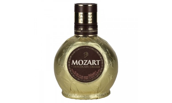 Mozart Chocolate Cream Gold Sahnelikör 17% Vol. 0,35l Mozart Chocolate Cream Gold Sahnelikör 17% Vol. 0,35l