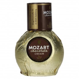 Mozart Chocolate Cream Gold Sahnelikör 17% Vol. 0,05l