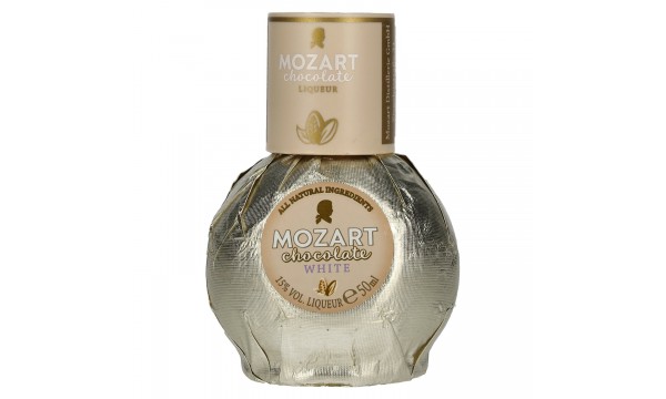Mozart Chocolate White Sahnelikör 15% Vol. 0,05l