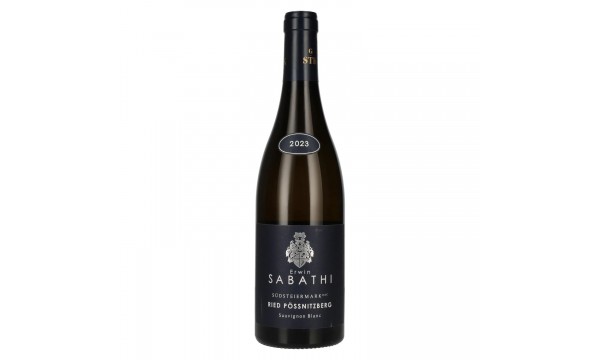 Erwin Sabathi Sauvignon Blanc Ried Pössnitzberg Südsteiermark DAC 2023 13% Vol. 0,75l, sausas Erwin Sabathi Sauvignon Blanc Ried Pössnitzberg Südsteiermark DAC 2023 13% Vol. 0,75l, sausas