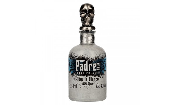 Padre Azul Super Premium Tequila Blanco 100% Agave 40% Vol. 0,05l