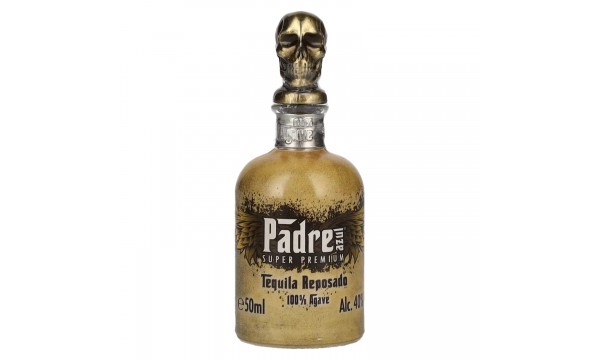 Padre Azul Super Premium Tequila Reposado 100% Agave 40% Vol. 0,05l
