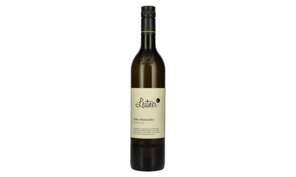 Leitner Gelber Muskateller Steiermark 2025 11,5% Vol. 0,75l, sausas Leitner Gelber Muskateller Steiermark 2025 11,5% Vol. 0,75l, sausas