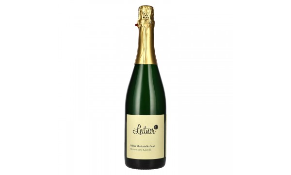 Leitner Gelber Muskateller Sekt 12,5% Vol. 0,75l, sausas