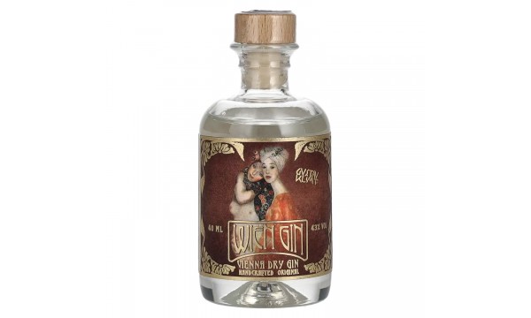 Wien Gin Gustav Klimt Edition Vienna Dry Gin 43% Vol. 0,04l