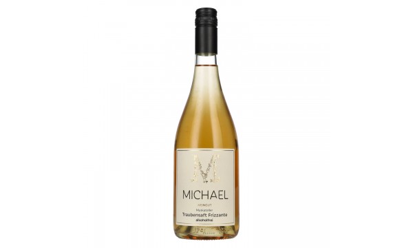MICHAEL Gelber Muskateller Traubensaft Frizzante alkoholfrei 2024 0,75l