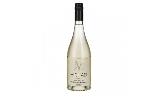 MICHAEL Gelber Muskateller Traubensaft Frizzante alkoholfrei 2023 0,7l