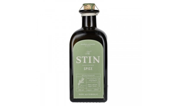 The STIN Distilled Spice Gin Non Alcoholic 0,5l