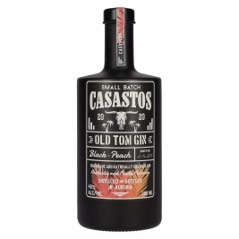CASASTOS Old Tom Gin Small Batch Black-Peach 40% Vol. 0,5l