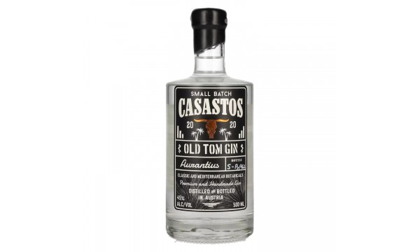 CASASTOS Old Tom Gin Small Batch Aurantius 2020 45% Vol. 0,5l