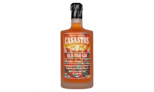 CASASTOS Old Tom Gin Small Batch Mango-Tango 40% Vol. 0,5l