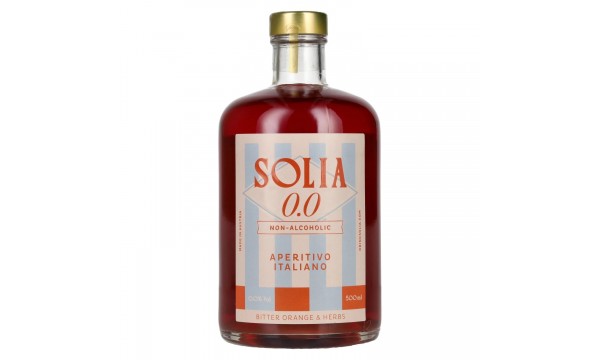 Solia 0.0 non-alcoholic Aperitivo ITALIANO 0,5l Solia 0.0 non-alcoholic Aperitivo ITALIANO 0,5l