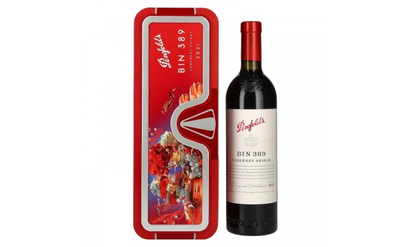 Penfolds BIN 389 Cabernet Shiraz 2021 14,5% Vol. 0,75l dovanų dėžutėje , sausas Penfolds BIN 389 Cabernet Shiraz 2021 14,5% Vol. 0,75l dovanų dėžutėje , sausas
