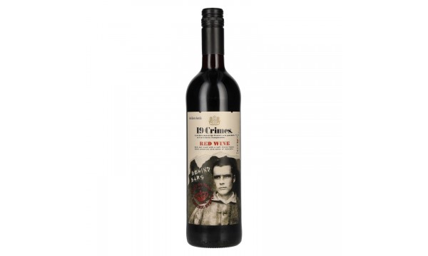 19 Crimes Behind Bars Red Wine, sausas