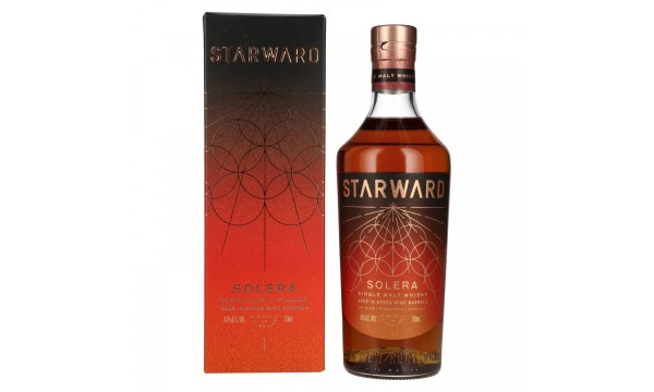 Starward SOLERA Single Malt Australian Whisky 43% Vol. 0,7l Dovanų dėžutėje