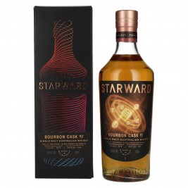 Starward Bourbon Cask vieno maltinio Australijos viskis # 2, 52% Vol., 0,7l dovanų dėžutėje