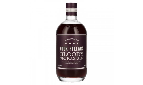 Four Pillars BLOODY SHIRAZ Gin 37,8% Vol. 0,7l