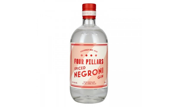 Four Pillars SPICED NEGRONI Gin 41,8% Vol. 0,7l Four Pillars SPICED NEGRONI Gin 41,8% Vol. 0,7l